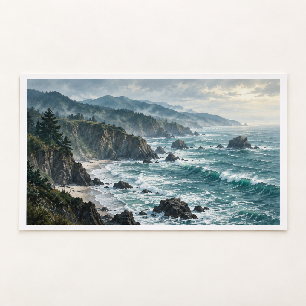 Pacific Coast Poster
